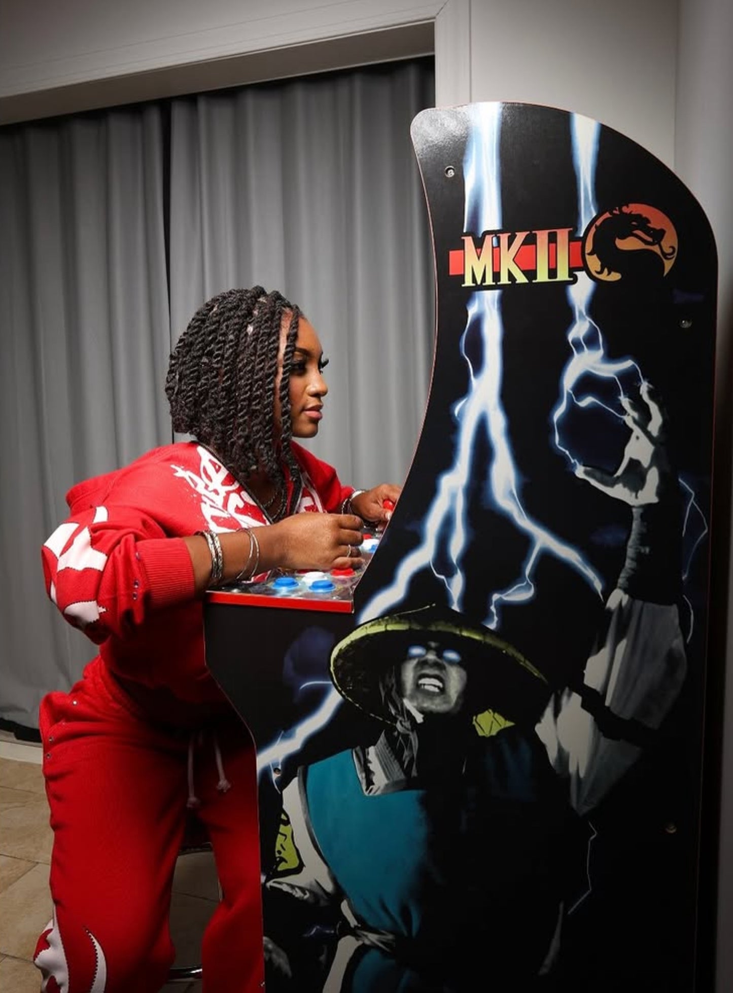 BSB RED SWEATSUIT