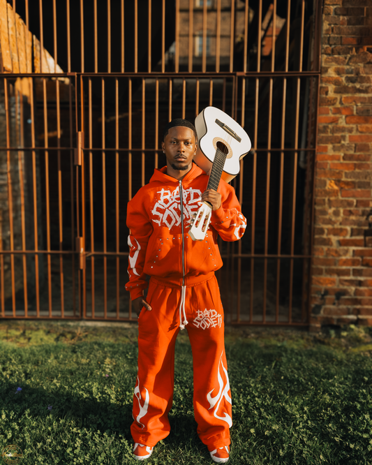 BSB RED SWEATSUIT