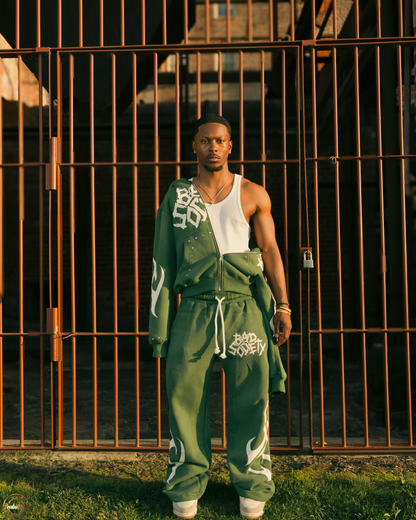 BSB GREEN SWEATSUIT