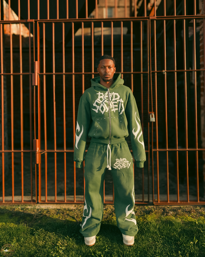 BSB GREEN SWEATSUIT