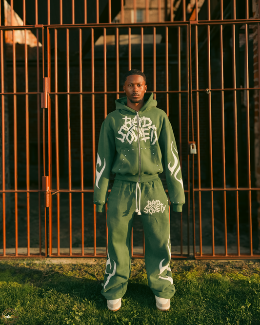 BSB GREEN SWEATSUIT